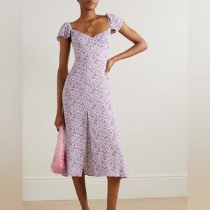 NWT Reformation Baxley Midi Dress